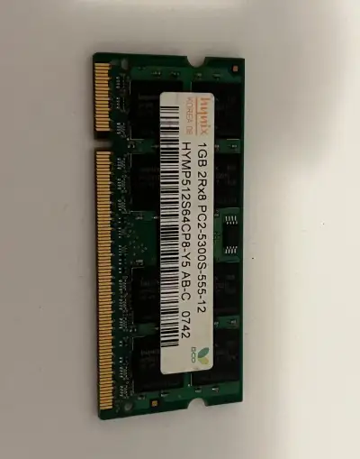 Hynix 1GB DDR2 667MHz PC2-5300S – RAM do notebooku