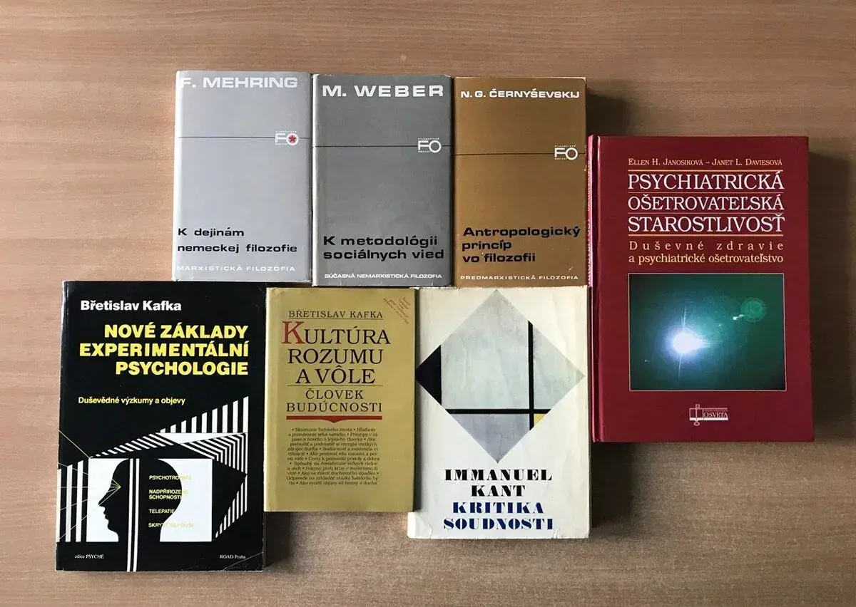 Kant, Kafka, Mehring, Komenský, Machiavelli, Dějiny Japonska