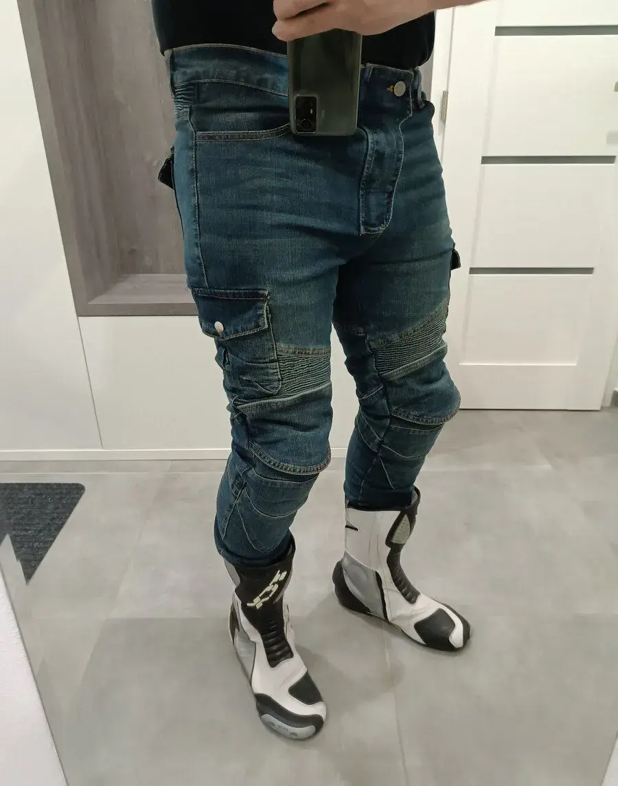 Moto jeansy