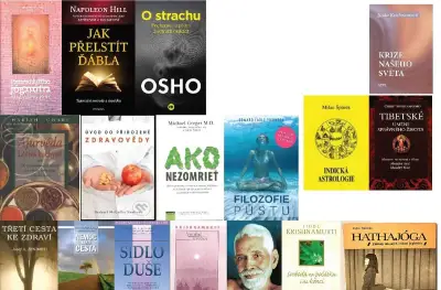Knihy- Motivačné, Joga, Ajurvéda, Zdravie, Duchovné.