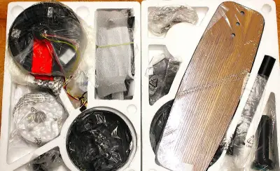 Nový stropný ventilátor so svetlom