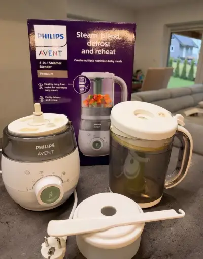 Philips avent 4 v 1 premium parný varič steamer blender