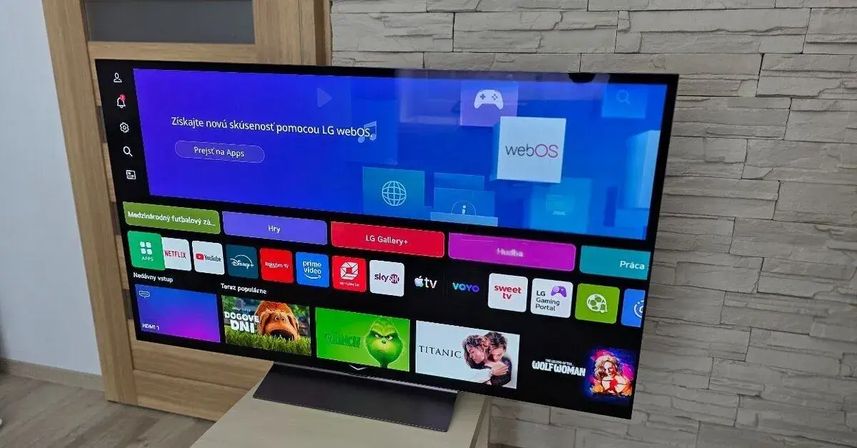 LG OLED 55C4 – ako nový, záruka do 1/2027