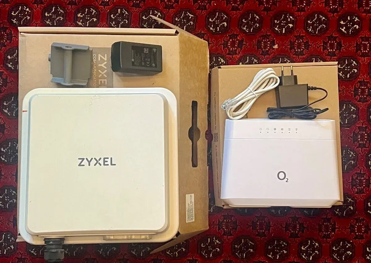 5G set Zyxel NR7103 + router EX3300-T0 (od O2)