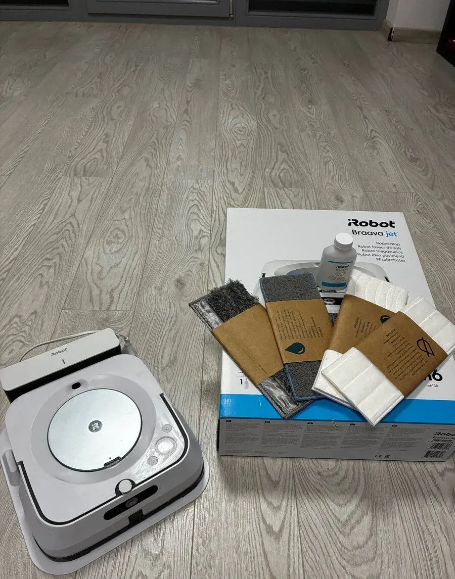 IRobot Braava jet m6 – špičkový mopovací robot + prís