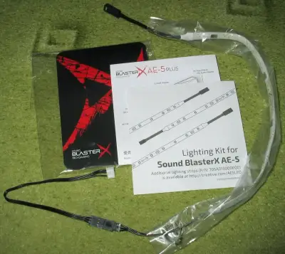 Lighting kit for Creative Sound BlasterX AE-5