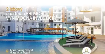 Štýlový apartmán v Aqua Palms Resort v Egypte - ZNÍŽENÁ CENA