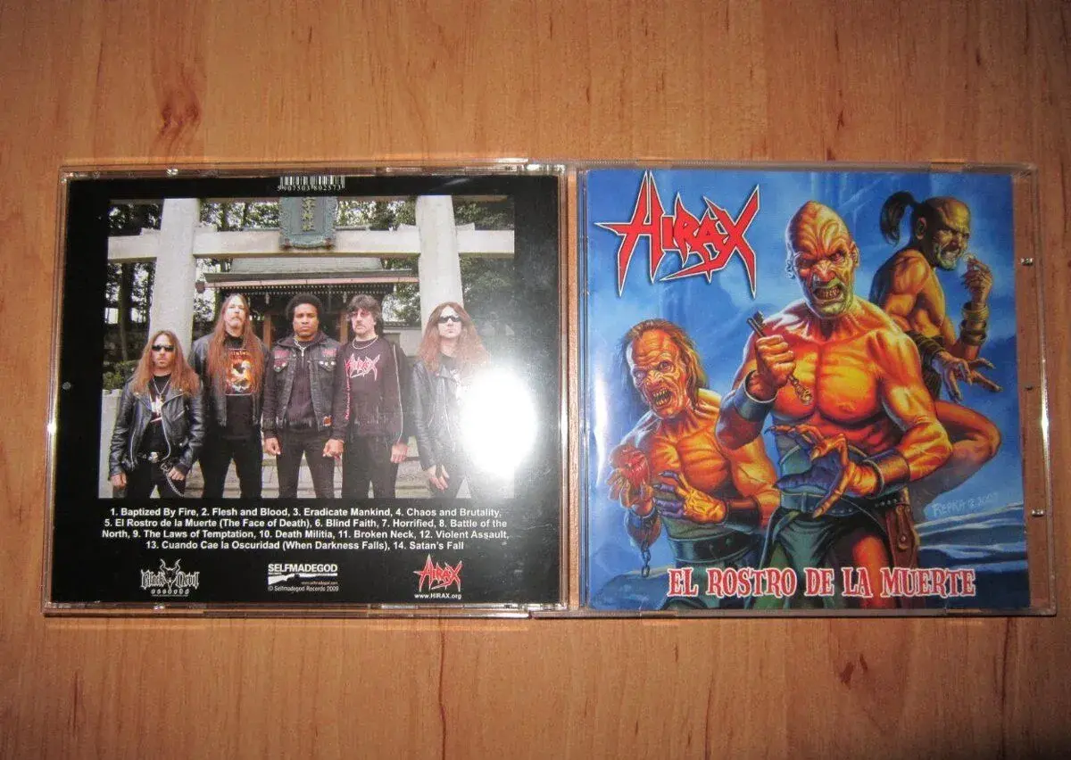 metal CD - HIRAX -El Rostro De La Muerte - Selfmadegod Rec.