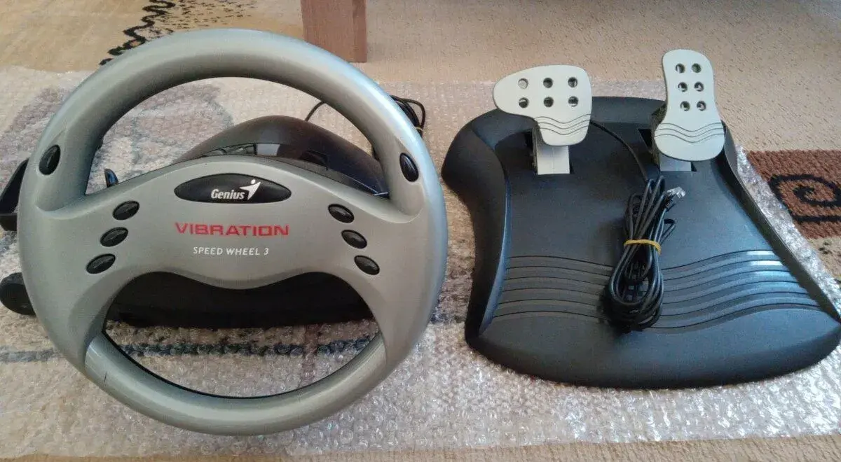 Herný volant Genius Speed Wheel 3 Vibration [PC]