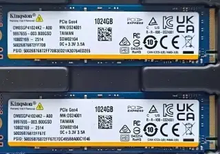 1TB Kingston NVMe PCIe 4.0 Industrial