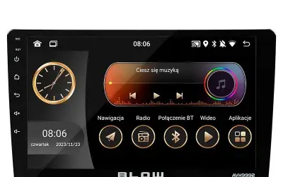 Autorádio na USB a ANDROID 13, BLOW AVH-9992 2DIN