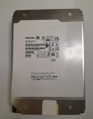 Toshiba MG09 18TB enterprise (MG09ACA18TE) – SMART OK, 3 ks