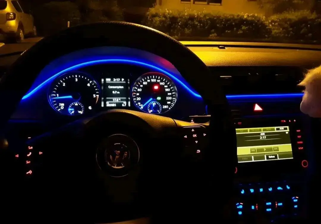 LED ambient osvetlenie interiéru
