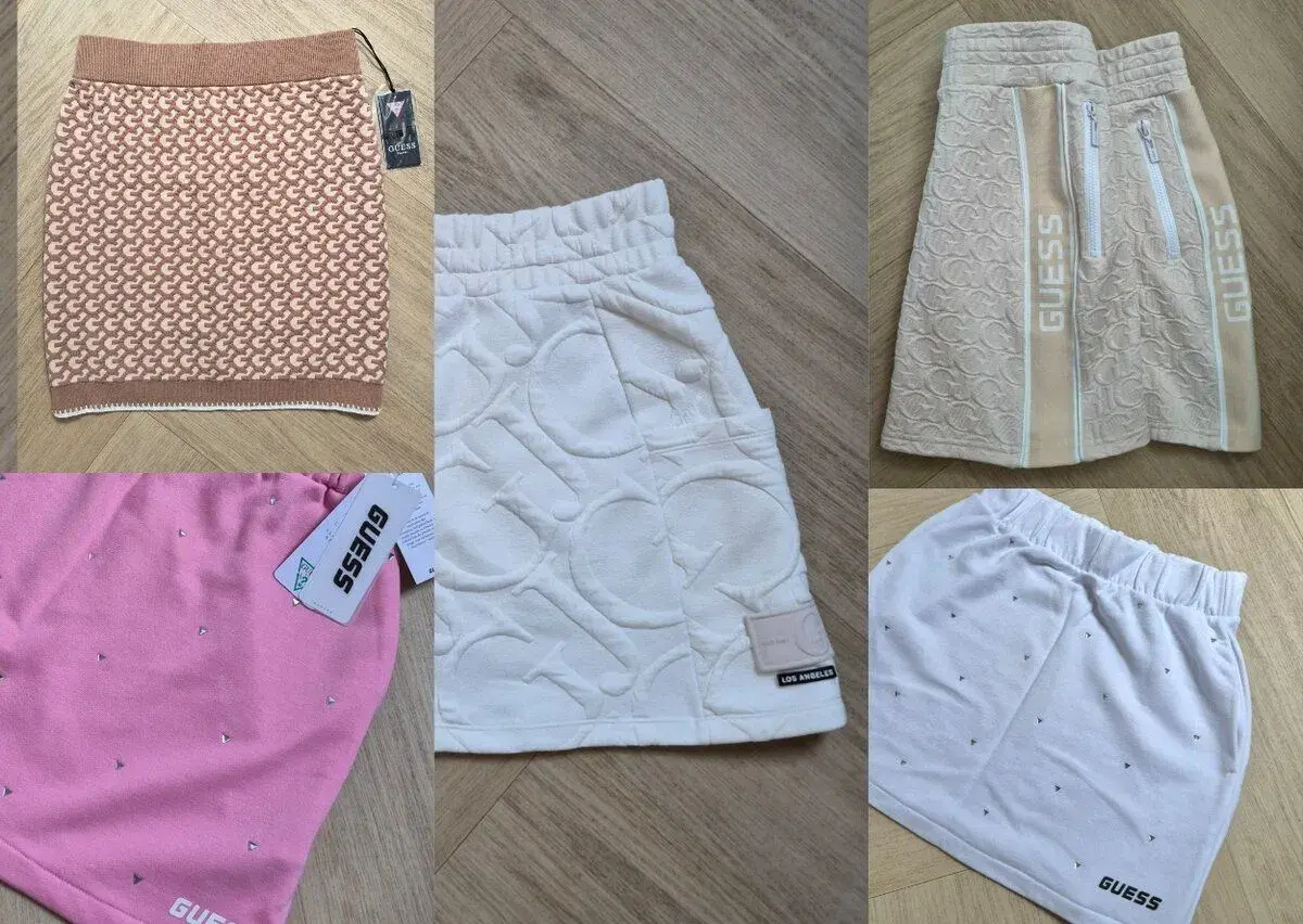 NOVA Guess ruzova, biela, hneda sukna S, M
