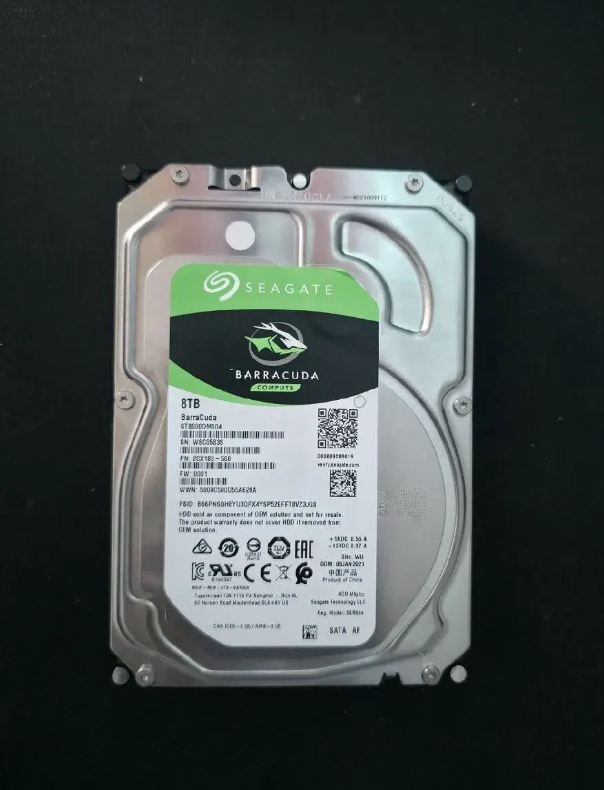 HDD Seagate BarraCuda 8TB