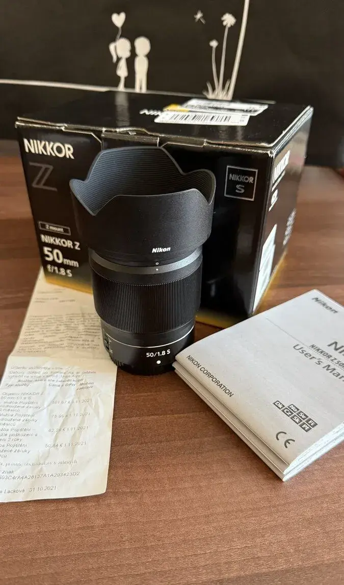 Nikon Nikkor Z 50mm f/1.8 S - stav