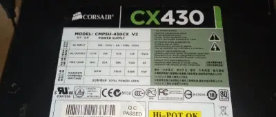 Zdroj pc Corsair CX 430