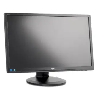 24" Full HD monitor AOC E2460PHU – 100% stav,kabeláž