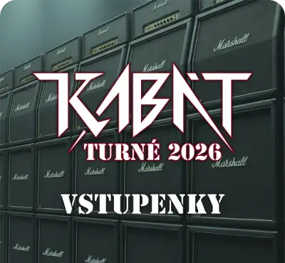 Koncert skupiny Kabát vo Zvolene 17.10 2026