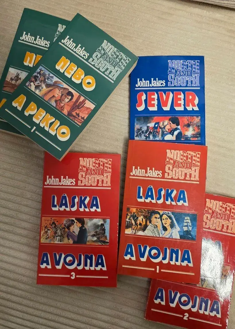 Sériu kníh Sever a Juh