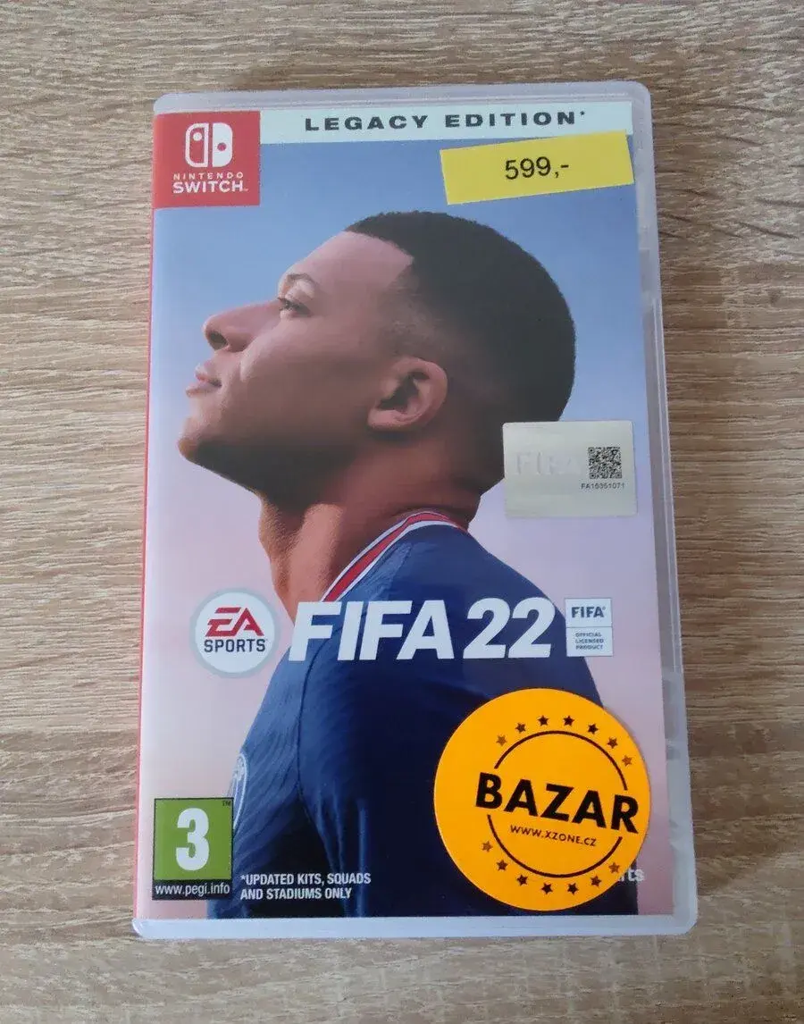 Fifa 22 Legacy Edition na Nintendo Switch/Switch 2