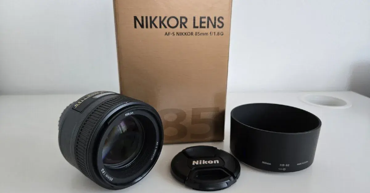 Objektív AF-S NIKKOR 85mm f/1.8G – nepoužitý, ako NOVÝ