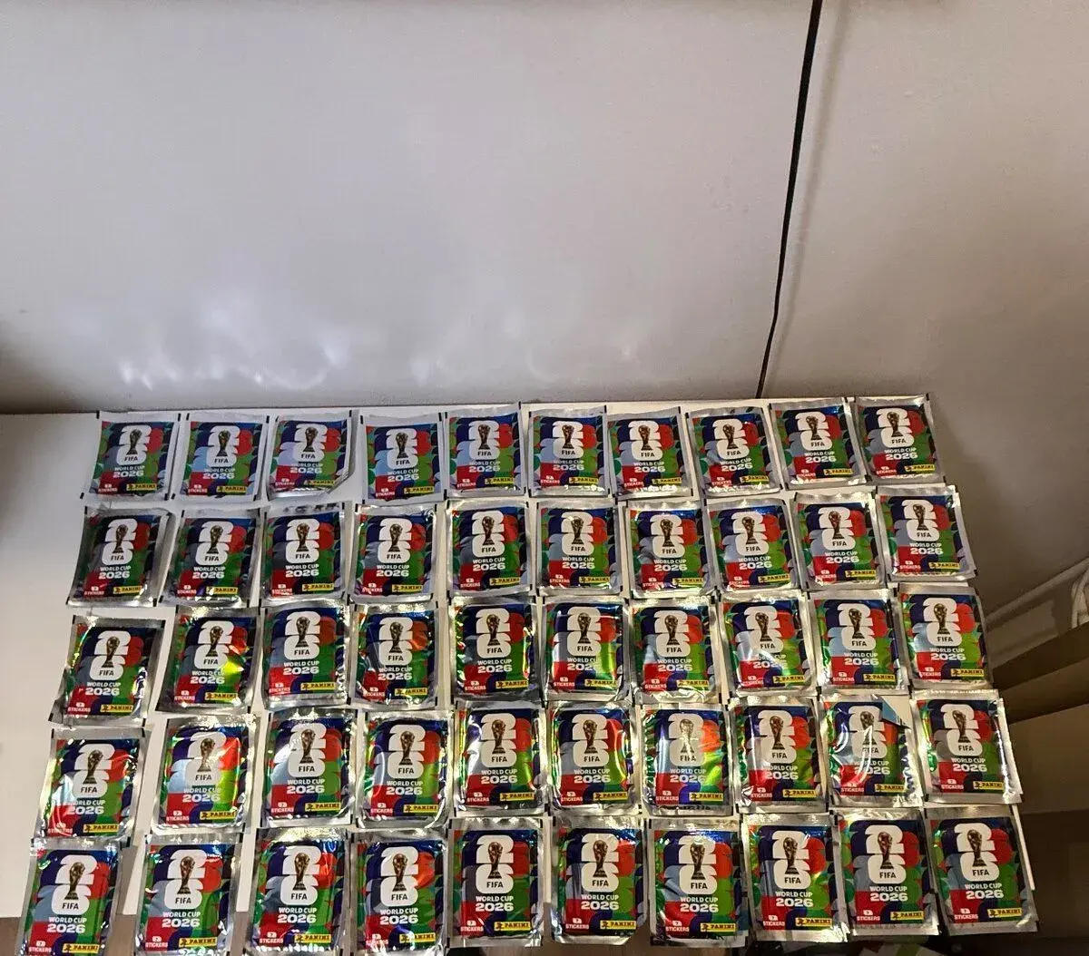 Panini FIFA World Cup nálepky 2026 50 x7ks