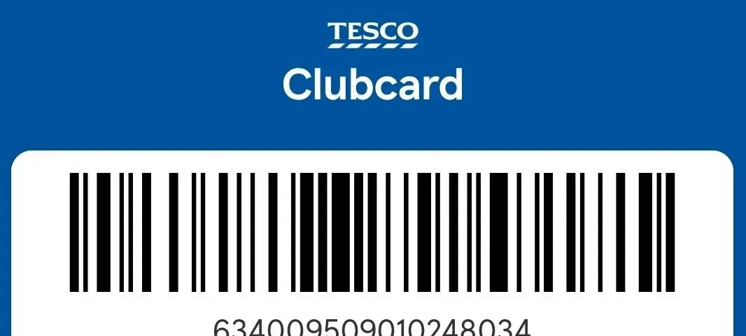 TESCO Clubcard, clubcard
