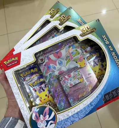 Pokémon TCG 30th Celebration Sylveon ex Box – nový, EN