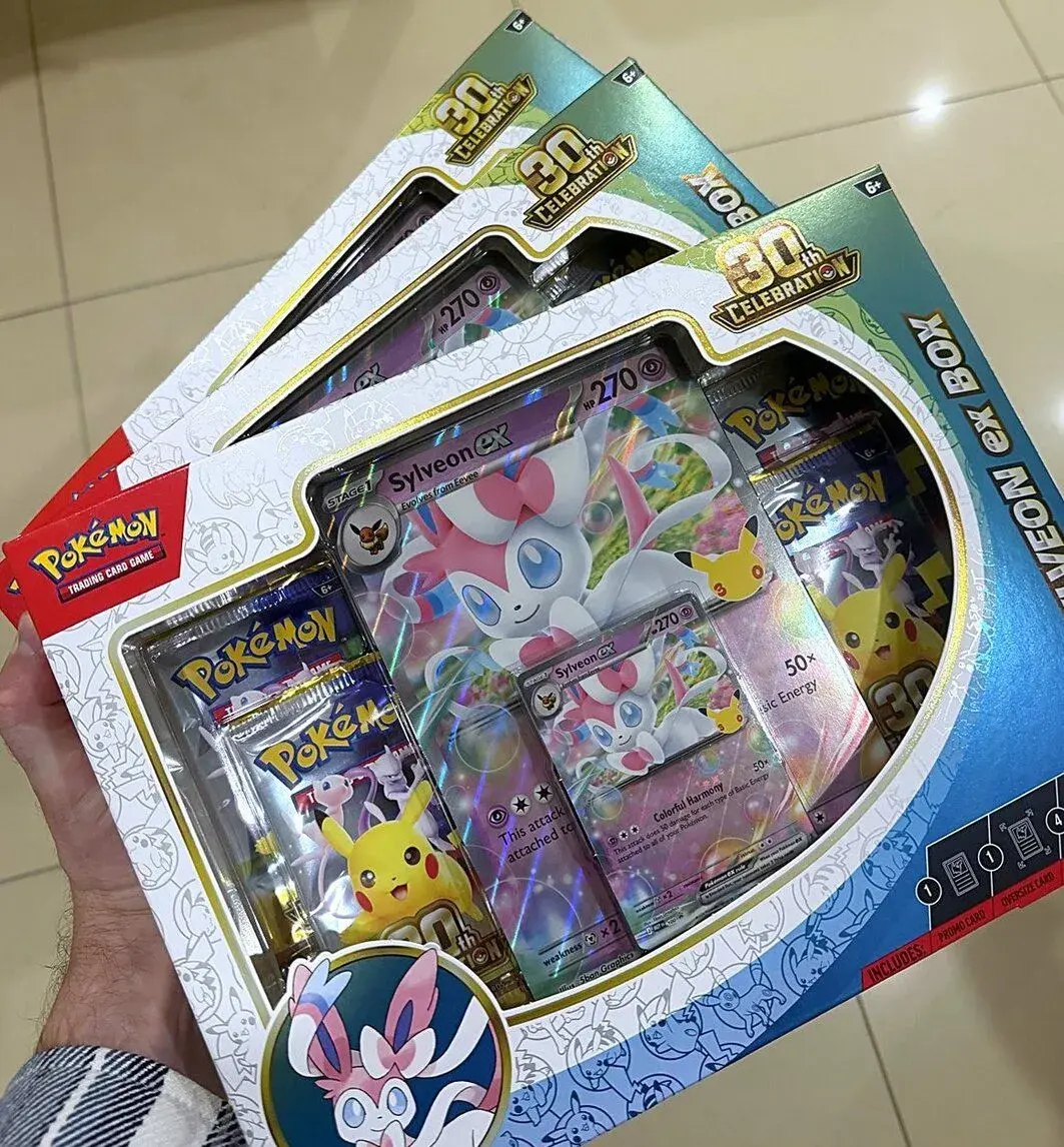 Pokémon TCG 30th Celebration Sylveon ex Box – nový, EN