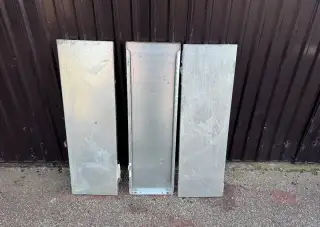 Pozinkované police 100 x 30 cm