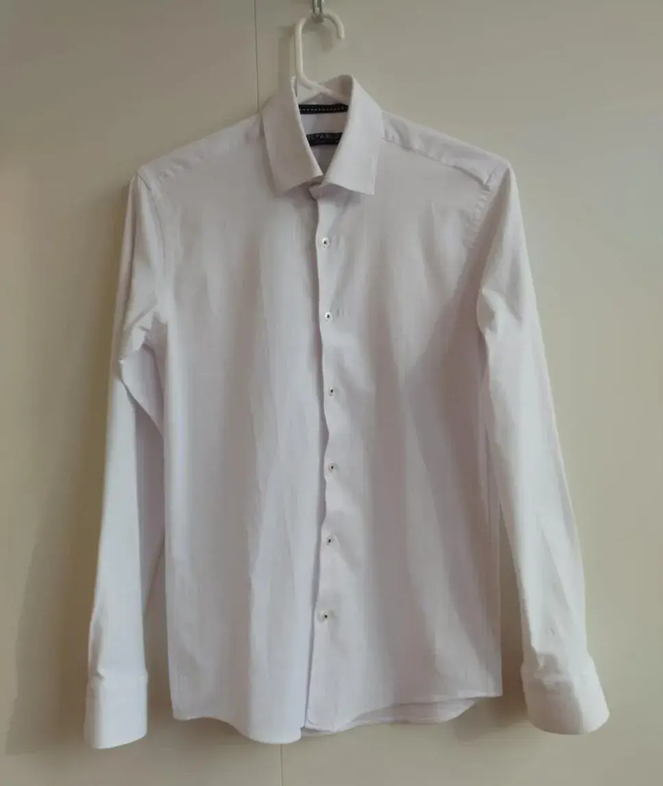 Pánska biela košeľa Slim fit (Repablo)