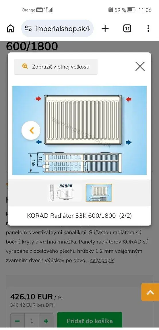 Korad 33k 600x1800