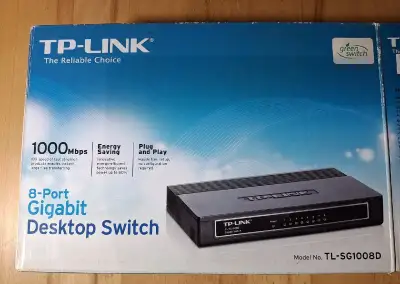 Switch 8x Gigabit Tp-Link TL-SG1008D