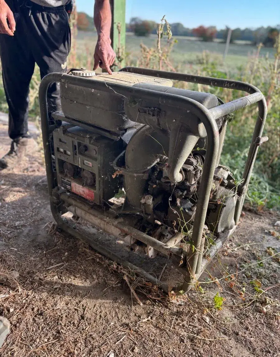 Vojenská elektrocentrála ZB7AS – 230 V, 3 kVA / 2,7 kW