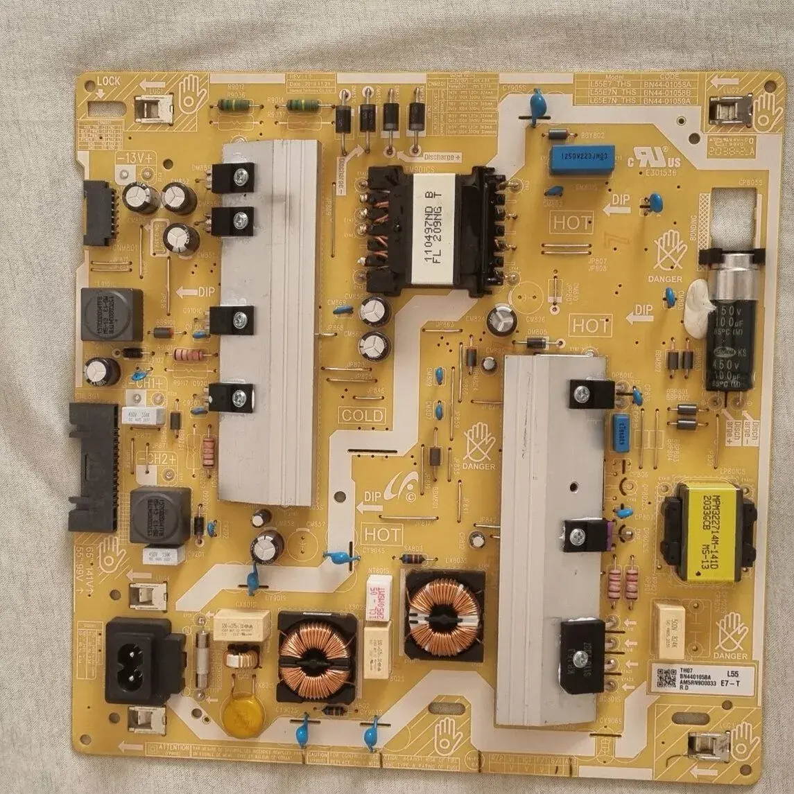 Napajaciu dosku na Samsung TV - BN44-01058A