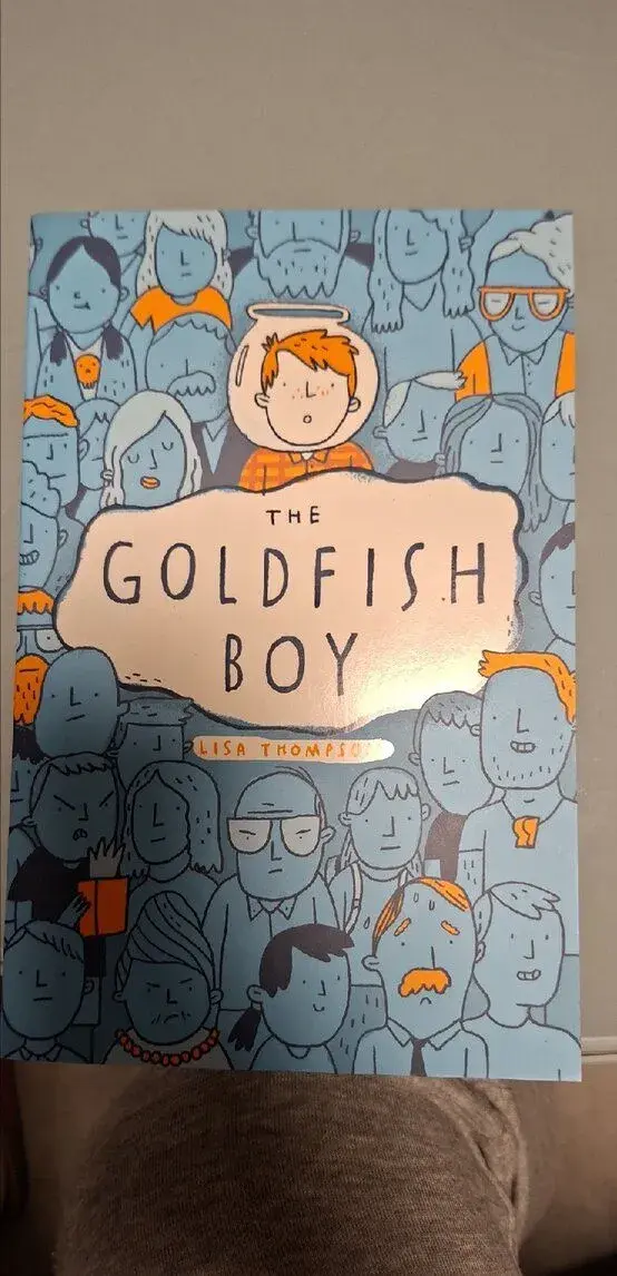 Anglicku knihu Goldfish Boy
