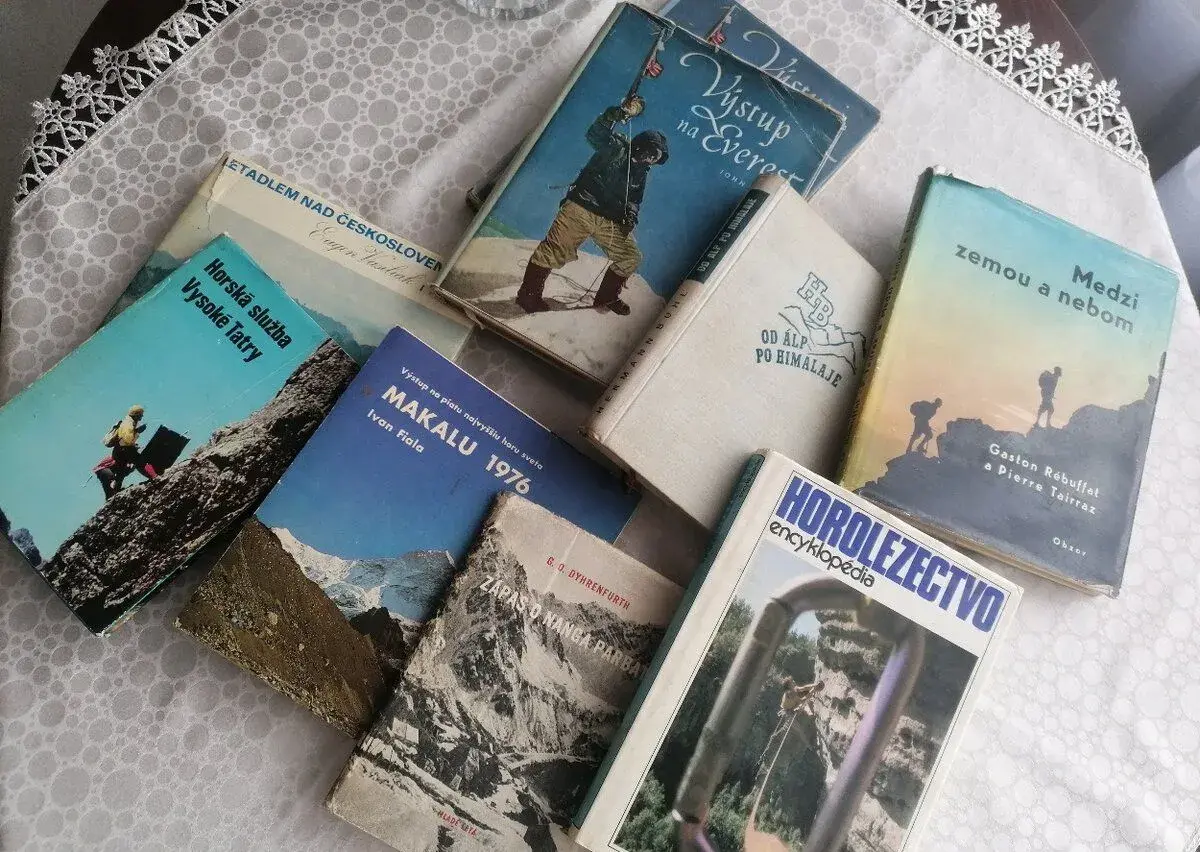 Retro knihy pre milovníkov hôr a horolezectva