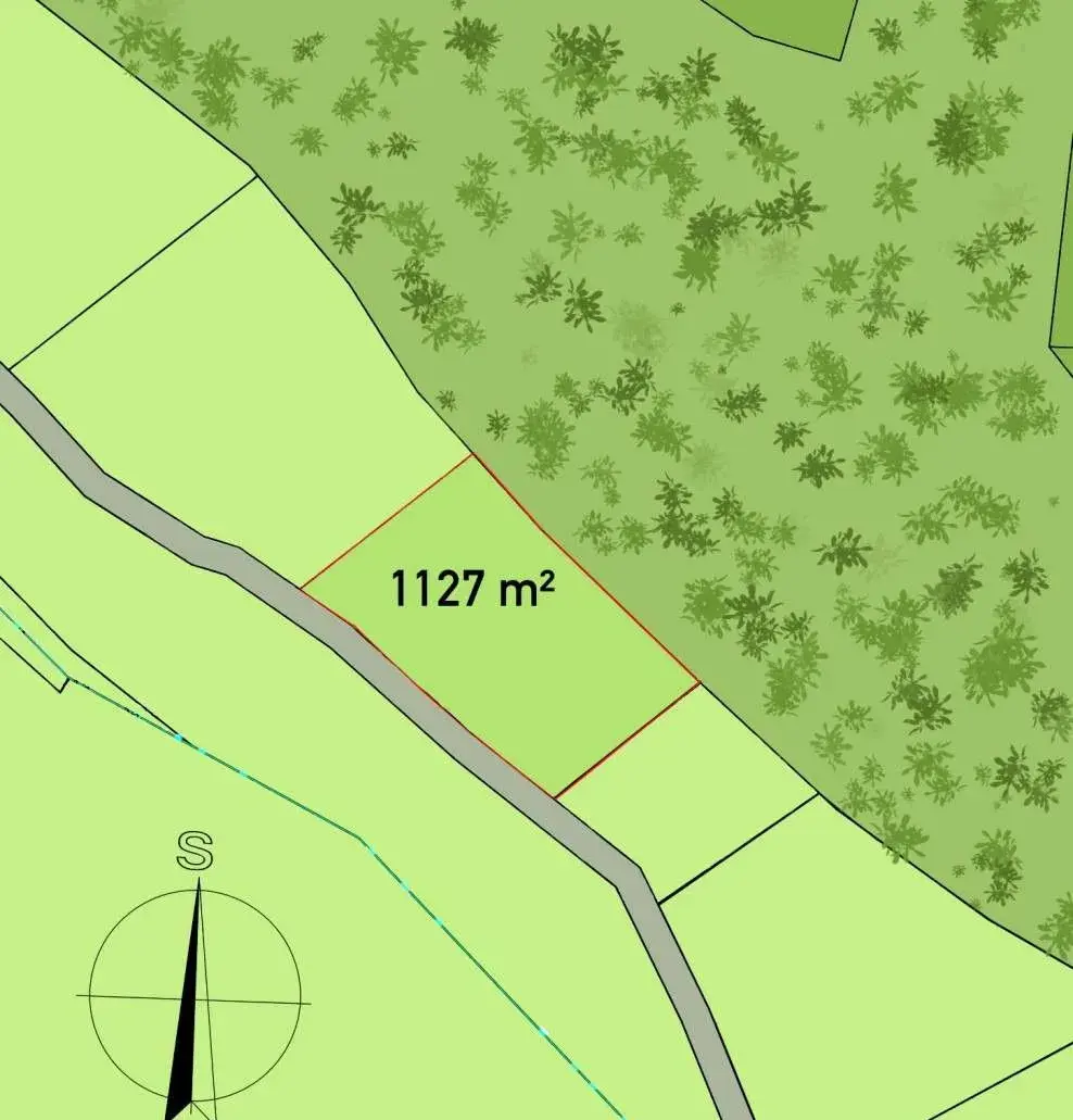 Na predaj pozemok Nemšová - Ľuborča, 1127 m2