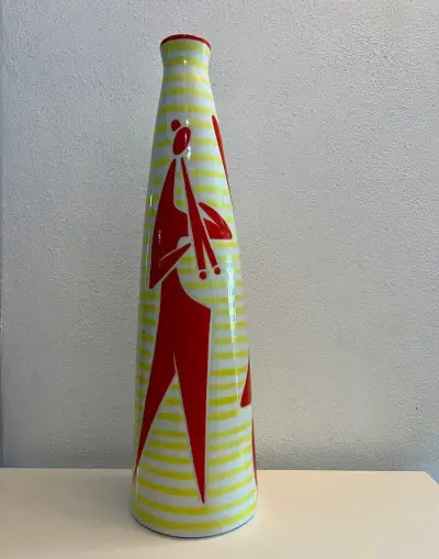 Zsolnay váza – Jazz Brusel (41 cm) – János Török