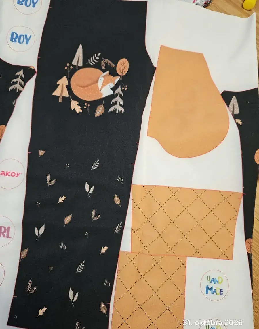 Strih na softshell nohavice 92 veľkosť