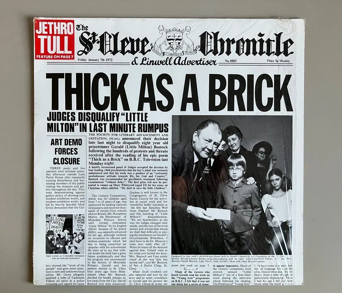 LP Jethro Tull - Thick As A Brick