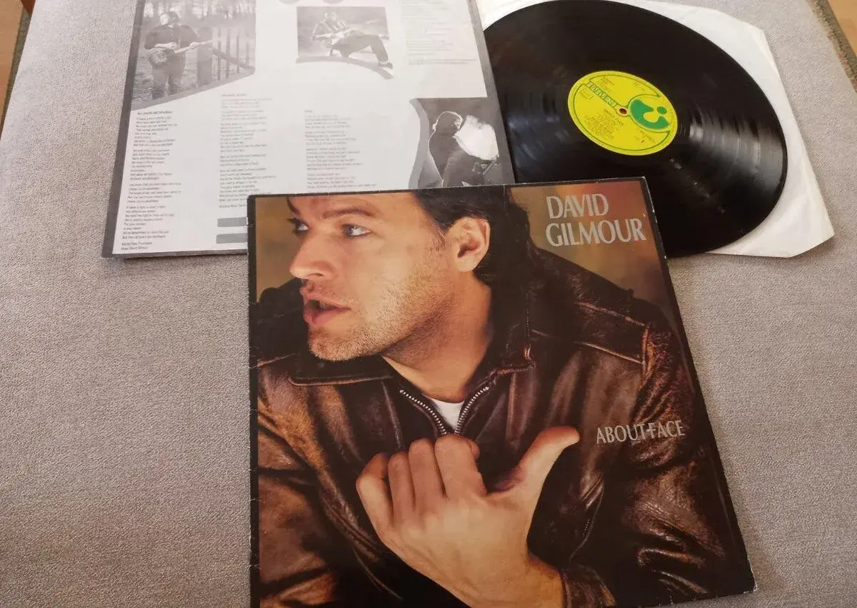 David GILMOUR „About Face“ /Harvest 1984/+orig. vnut ob, top