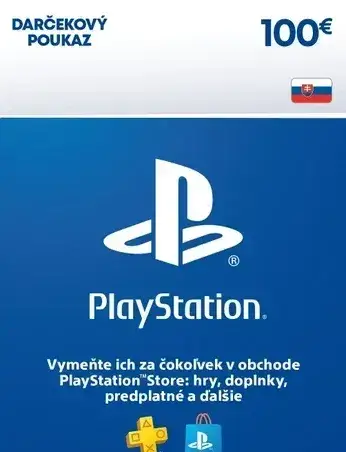 PlayStation Store - Kredit 100 EUR - SK Digital