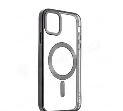 SWISSTEN Clear Jelly MagStick Metal pre Iphone 11