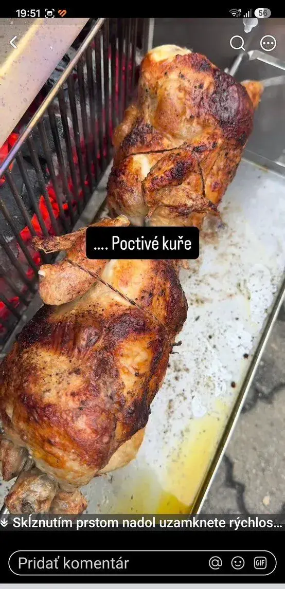 Gril na uhlie nerezový