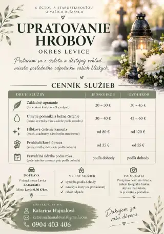Upratovanie hrobov