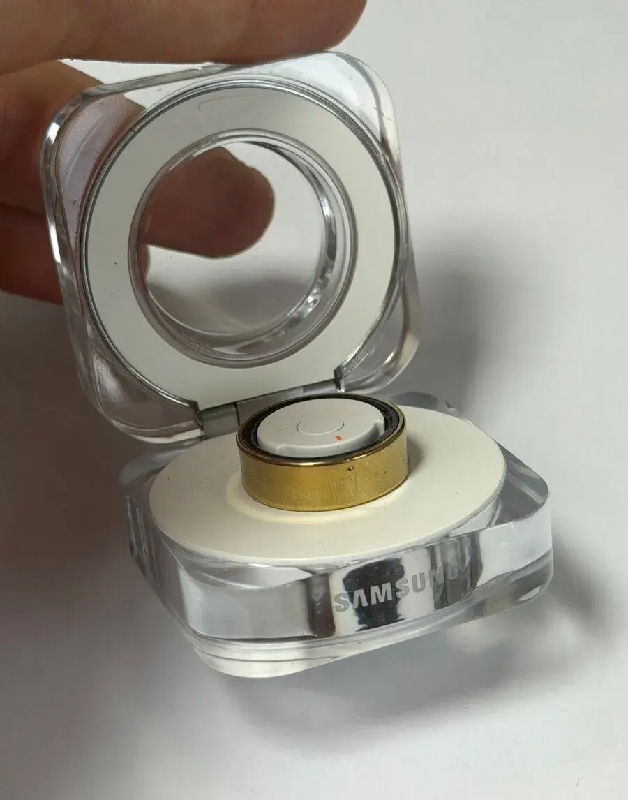 Samsung Galaxy ring veľkosť 7 - zlatý Gold