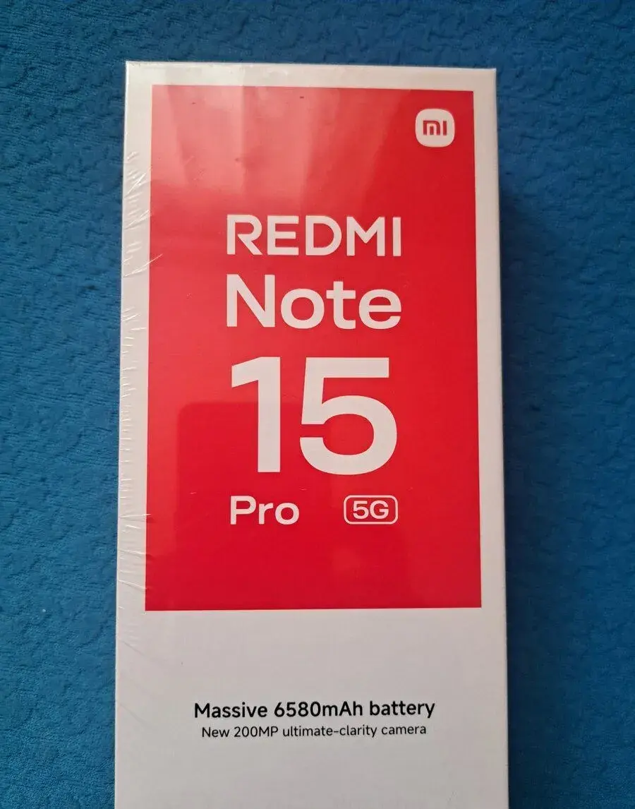 Redmi Note 15 Pro 5G Black 8GB 256GB Rom