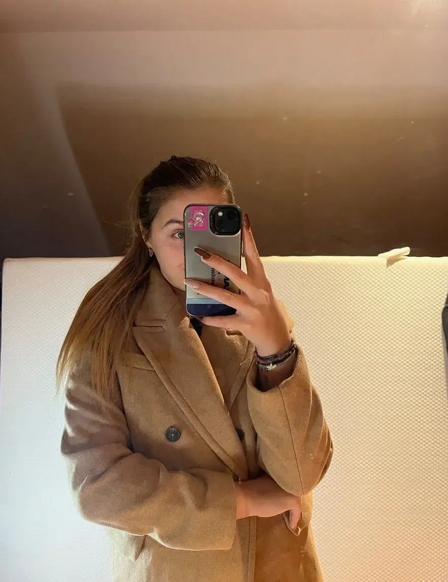 Jesenný/ Zimný elegantný kabát